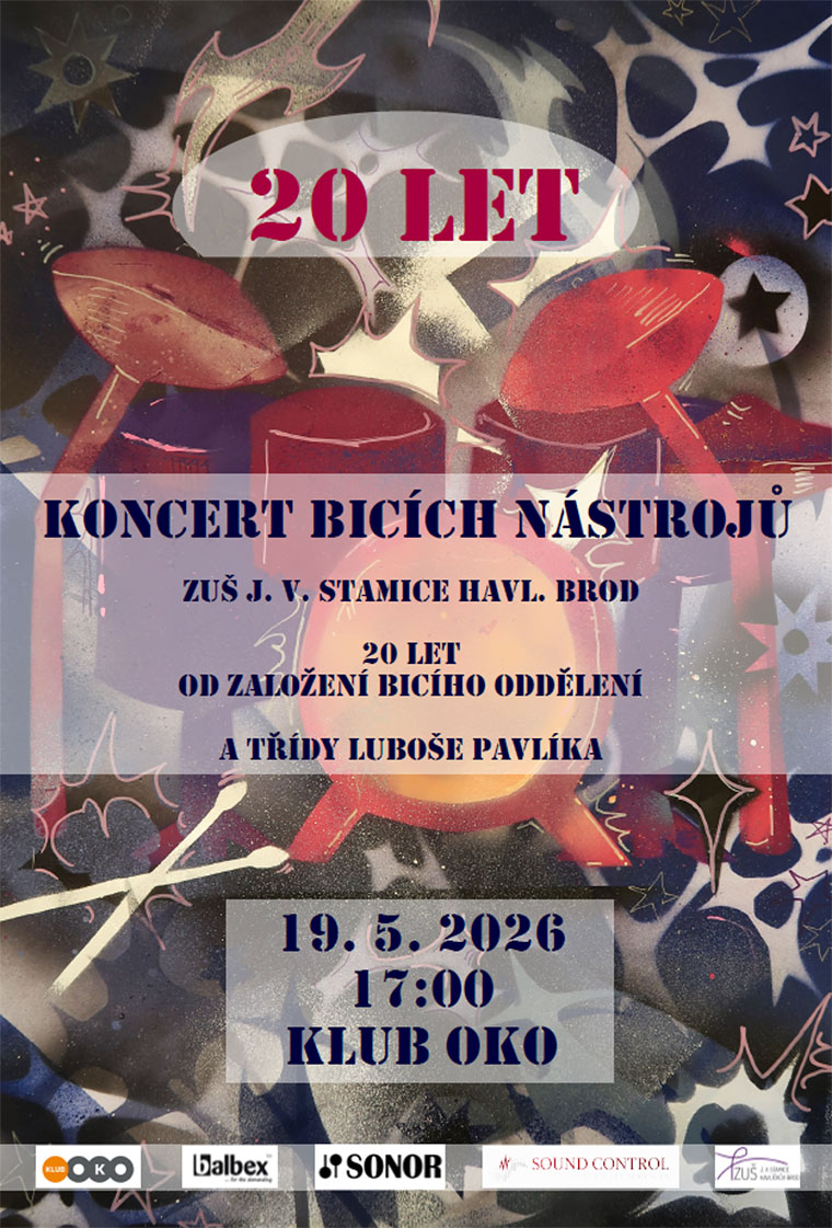 20 let koncert bicích nástrojů